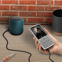 Urban najlonski pletenica AU kabel 3,3ft Hi-Fi zvuk, audio adapter muški do muški au kabl za Sony Xperia