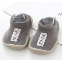 Lacyhop novorođenčad cipele s kamencama Neklizajuće čarape gumene jedinice podne papuče, ležerna papučica