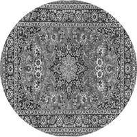 Ahgly Company u zatvorenom okrugli medaljon siva tradicionalna područja područja, 4 'krug