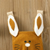 Huakaishijie Baby Easter Playsuit Outfit Newborn Boys Girls Bodysuit Romper Suspender Rabbitni kombinezon