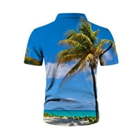 Mafytytpr muški čišćenje odora ispod $ muške havajske košulje za plažu za letnju boho majica