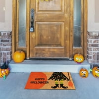 Corashan ćebad, Halloween Doormat Happy Halloween Početna Dekoracije, unutarnje vanjske smiješne prostirke