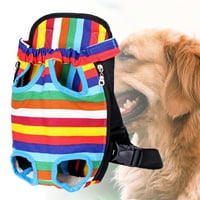 Talus prijenosni vanjski putnički putnički prozračan ruksak za pse glavom iz komoda prednji nosač torba multicolor m