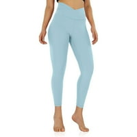 Shpwfbe joga hlače gamaše za žene Ženski struk Pant meka sport joga gamaše sa unutrašnjim džepom vježbanje