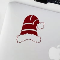 Prozirne naljepnice za božićne šešire vrhunske vodootporne vinilne naljepnice za laptop telefon pribor