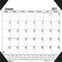 Mjesečni kalendar pad za stol, ekonomija, januar - decembar