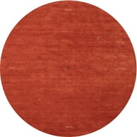 Ahgly Company u zatvorenom okruglom savremenim neon crvenim apstraktnim prostirkama područja, 3 'krug