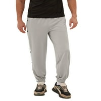 Sanviglor Men Loungewear Ravne pantalone za noge sa džepovima Duksevi Elastična manžetna Ljetne hlače