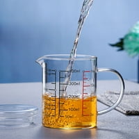 Mjerna čaša sa skalom visoke borosilikatne mjerne čaše za mjerenje stakla za kuhinju ili restoran, V-u
