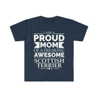 Ponosna mama škotski terijer pas mama majčin majčin dan unise majica S-3XL