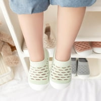 Odeerbi Toddler Baby Boys Girls Slatke čarape Prozračne neklizne meke cipele za male čarape Trendy Solid