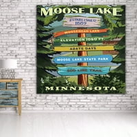 Moose Lake, Minnesota, odredišni putokaz