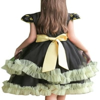 Capreze toddler Slojevirane princeze haljine Slatka sekfina ljetna haljina za zabavu
