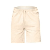 Ljeto tvrd momak muške čvrste boje na otvorenom Pocket plaža Radna pantalona za plažu hlače kaki xl