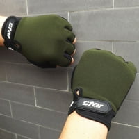 Zimske rukavice za dodir bez prstiju za muškarce Texting Camouflage Topla rukavica Vojska zelena l