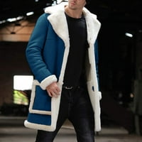Leey-World Muške jakne Ležerne muške taktičke jakne na otvorenom Zima pune zip tople polarne jakne casual
