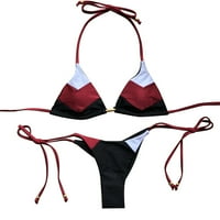 YubnLvae Feshion Push-up kupaći kostimi podstavljeni kupaći kostim bikini ženski sportski set kupaći