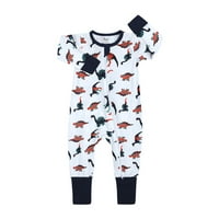 Advoicd Boy Roman Romper Odjeća odjeća za bebe pamučne dječake Prednji kombinezon za spavanje ROMPER