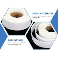 Rosarivae Roll of Etikete hladnjaka koji se mogu ukloniti zamrzivačke etikete za prekrivačke naljepnice