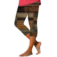 Ocivier gamaše za žene Ljetne casual sportove joga hlače uske obrezane hlače materinstvo odijelo slatke