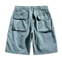 Hlače Muški ljetni teretni kratke hlače Labaveni višestruki džepni muškarci na otvorenom jogging teretni