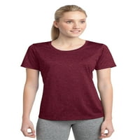 Sport-Tek dame Heather Contender Scoop vrat Tee-L