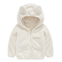 Advicid jakne kaputi djevojke jakne veličine 6- kaput toplo uho slatko dječak s kapuljačom djece dječje