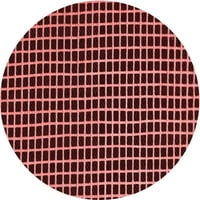 Ahgly Company u zatvorenom okruglom zrncu Crvena područja crvene površine, 8 'krug