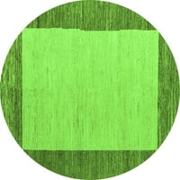 Ahgly Company u zatvorenom okruglom sažetkom Zelene moderne prostirke, četvorono
