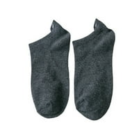Booker Shortcylinder Socks Women Crtanes vezenje dno Ne klizne čarape