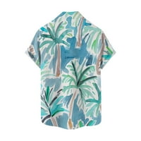 Obični pamučni majica Muška ljetna kuća za odmor Turizam Plaža Modni trend Leisure 3D digitalni tisak Majica kratkih rukava
