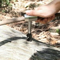 Eummy Bushcraft ručna bušilica ručna ručna bušilica prenosni ručni preživljavanje bušilica za preživljavanje samo-tapkanje alata za preživljavanje drveta za punjenje na otvorenom Pješačka avantura