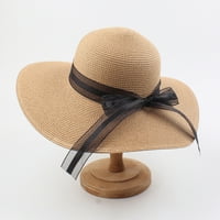 Clear pod ženskim suncem ljetni šešir sklopivi valjak disketa kape upf caps