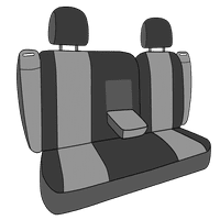 Caltrend Stražni Split nazad i čvrsti jastuk Neosupreme Seat navlake za 2017- Chevy Bolt EV - CV600-01NA Crni umetak i obloži
