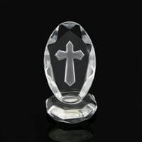 Delikatni kristalni dizajn Kristal Christianity Resip Creative Desktop ARTNA umjetnički zanat za kućni