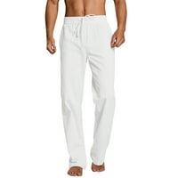 Duksevi za muškarce muške casual čvrste pantne kratke duljine ravne pantne kratke džepove modne pantske