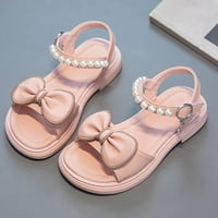 niuredltd devojke sandale biserne rinestone luk princeze cipele ljetne cipele Little Child Velika djeca