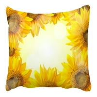 Suncokretorni prirodi ljetni jastuk jastučni jastuk jastuk za zaštitu dvije strane za kauč