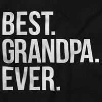 Najbolja djed ikad djed poppop Muška grafička majica Tees Brisco brendovi L