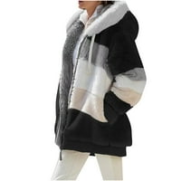 Cacommmark PI ženski kaputi i jakne klirens vanjski odjeća plus veličina zimska jakna sa kapuljačom