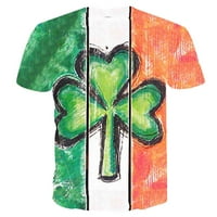 Suncoda St. Patrickov dan Muška grafička majica za muškarce djetelja Grafičke teženje muškarci Outfit