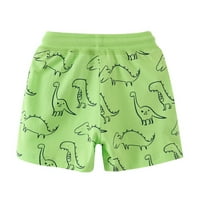 Baby Boy Shorts Casual pantalone Dječji sportski crtani Dinosaur DINOSAUR Prints Casual Hotsas Modne plaže Teretne hlače Hlače