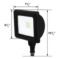 Ascent Technologies Lumen 26W LED lampica od poplave IP65, podesiva nosač za zglob. LED sigurnosna svjetlost,