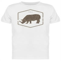 Majica Wild Rhino Logo Muškarci -Mage by Shutterstock, muški veliki