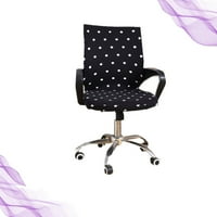Fotelja Slipcover Dot uzorak uklonjivi rastezljivi računar Uredski stolica zaštitnika veličine l