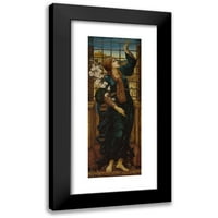 Sir Edward Coley Burne-Jones Crni moderni uokvireni muzej Art Print pod nazivom - nada