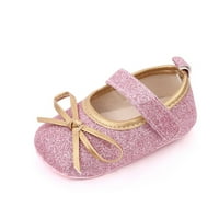 yinguo baby girls bowknot fine flash cipela mekana prva šetnja princeze cipela ružičasta 13