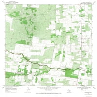 Mapa Topo - Concepcion Texas Quad - USGS - 23. 27. - Sjajni saten papir