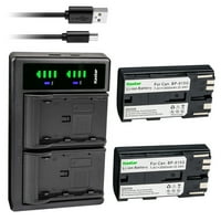 Kastar BP-915G baterija i Ltd USB punjač Kompatibilan s Canon V V60HI, V65Hi, V72, V65Hi, V400, V420,