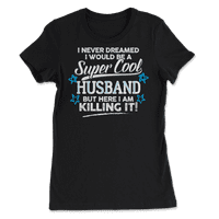 Smiješna majica za suprug - super cool muž